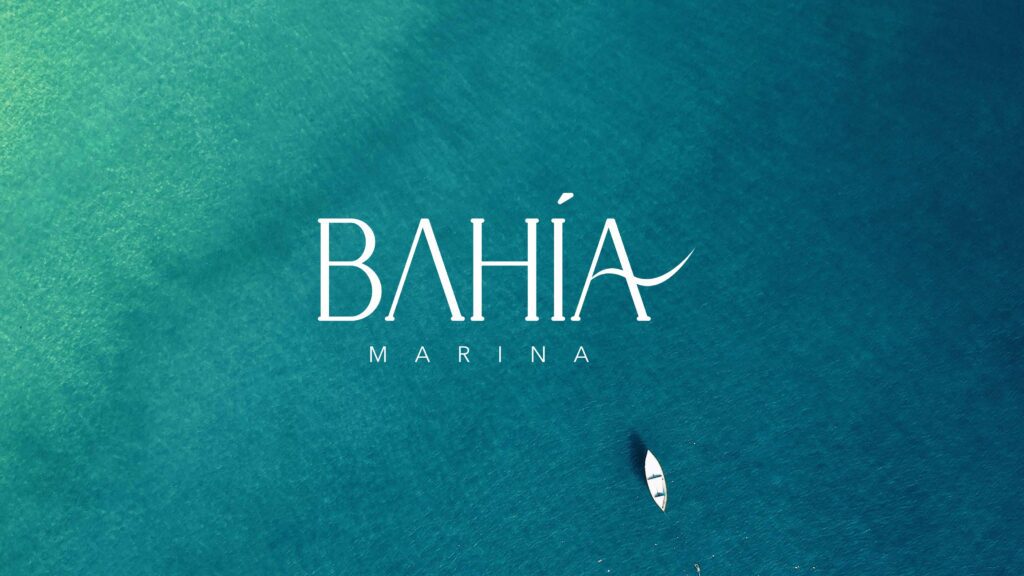 Logo de Bahía Marina diseñado por nuestra agencia de marketing digital para inmobiliarias